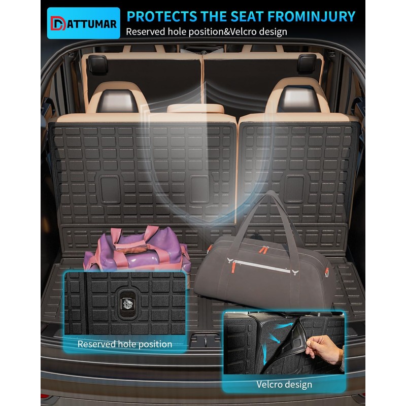 Cargo Liner Compatible with 2018-2024 Ford Expedition Lincoln Navigator 7&8