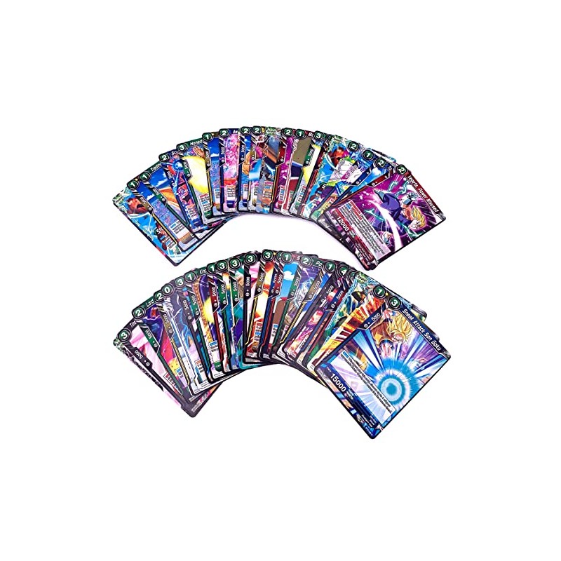Dragon Ball Super - 50 carte assortite con 5 Holos