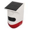 Solar Strobe Light Alarm Waterproof Waterproof Anti Theft Outdoor Motion