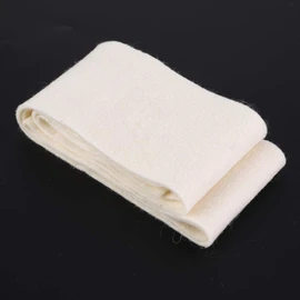 Dilwe Piano Pedal Felt Beige Wool Musical Instruments Repair Parts Wear-Resistant Accessory, Piano Muffler Felt Piano Mute Rail Felt Strip Piano Weak Sound Felt for Piano Accessory