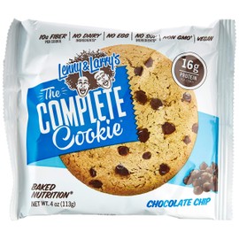 Lenny and Larry's The Complete Cookie, Chocolate Chip, 2 Ounce Cookies (Pack of 12)