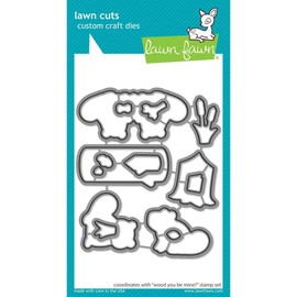Lawn Cuts Custom Craft Die-Wood You Be Mine?