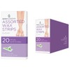Pretty Smooth 20 Assorted Quick + Easy Wax Strips