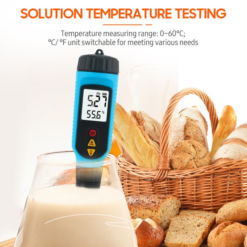 SMART SENSOR PH818M PH Meter for Food Processing 2 in