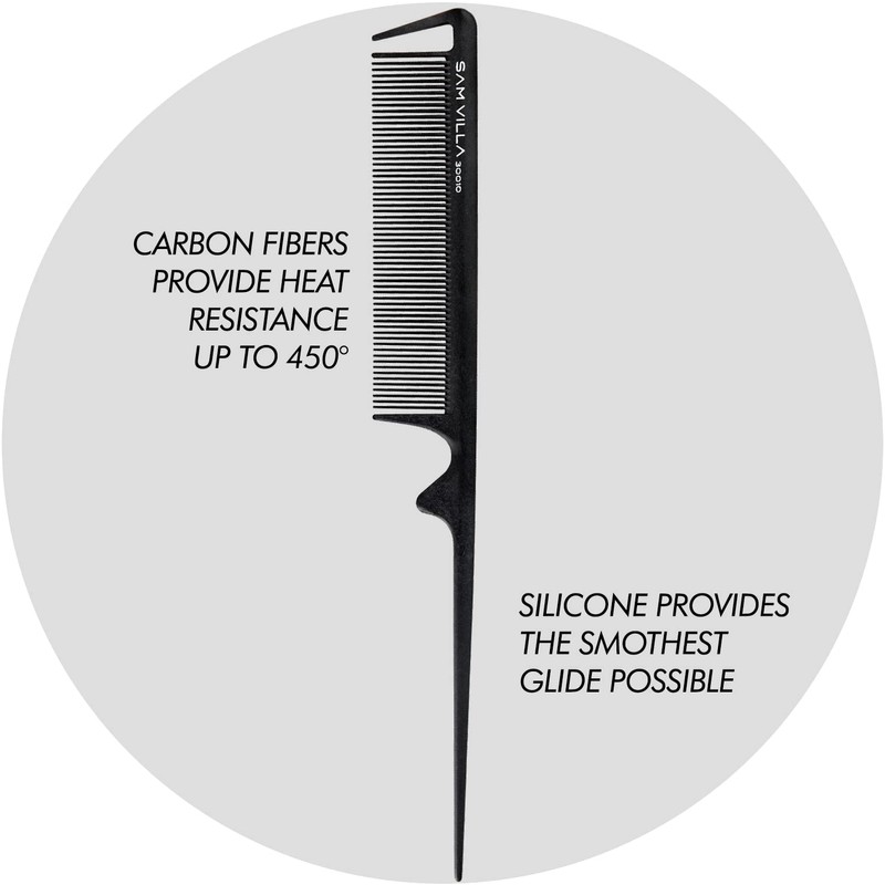 Sam Villa Signature Series Rat Tail Comb Cutting, Styling &