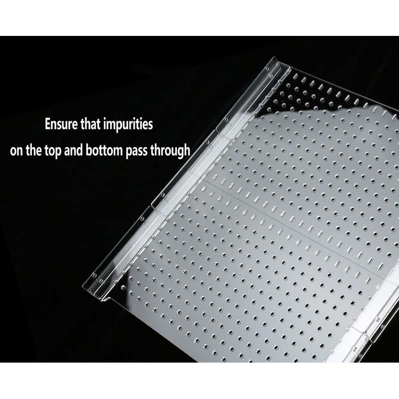 Acrylic Fish Tank Divider,10/15/20/55/75/125Gallon Tank Divider,Adjustment Clear Fish Tank Separator
