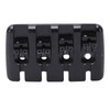 Guitar Bridge 4 String Metal Tailpiece Instrument Accessory Set Kit