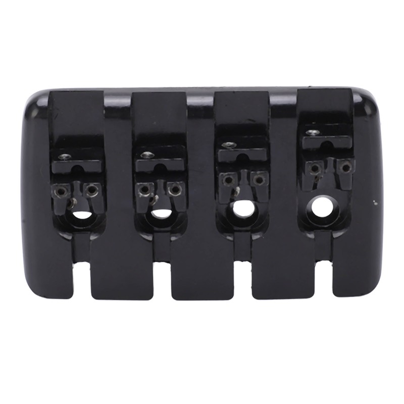 Guitar Bridge 4 String Metal Tailpiece Instrument Accessory Set Kit