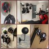 Helmet Holder, Wall Mounted Motorcycle Helmet Holder, Hat Mount Aluminium