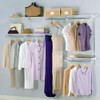 Rubbermaid Configurations Custom Closet Kit 4-8 Ft. Adjustable Metal Wire