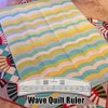 Wave Quilt Ruler Acrylic Waves Edge Ruler DIY Hand Patchwork