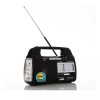 Supersonic 9 Band AM/FM/SW1-7 Portable Radio W Built-In Torch Light