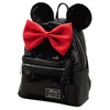 Minnie Sequin Mini Backpack Black-Red