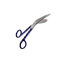 Lister Bandage Scissor 5.5'' Different Color Coated Nursing Student Professional & Home Use Scissors (Orange)