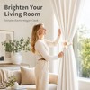 2 Pack 42cm Flower Magnetic Curtain Tiebacks for Living Room
