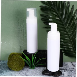 FRCOLOR 4pcs Empty Refillable Mousses Bottles Empty Foam Bottles Pump Bottle Foaming Soap Dispenser Liquid Soap Dispenser Foamer Dispenser Sub Bottle for White Travel Liquid Pump Filling