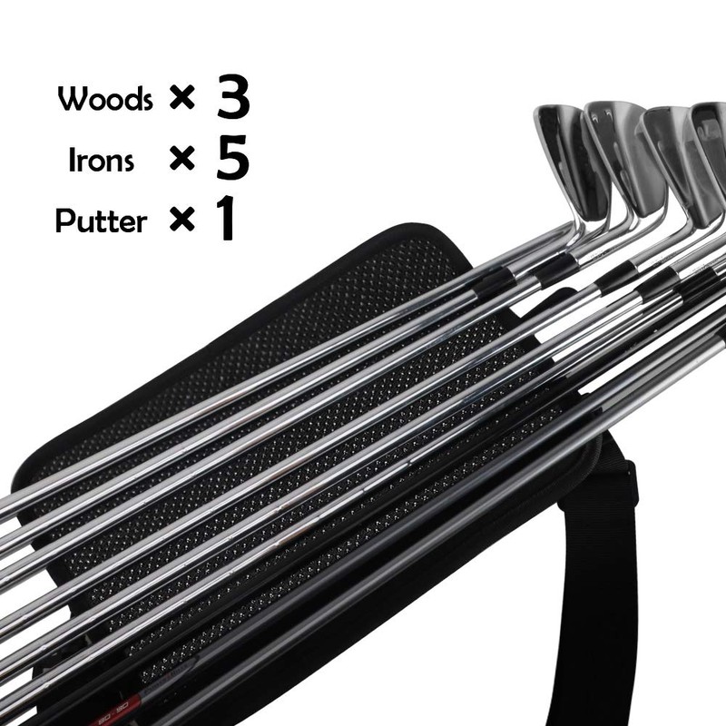 CRAFTSMAN Golf Club Storage Holder, Bag, Case, Compact Carrier, Holds