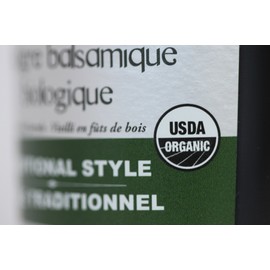 QO Organic Thick Aged Balsamic Vinegar of Modena | 4% Acidity | Gourmet Traditional Style | Dense Premium Italian Vinegar | Aceto Balsamico di Modena | Crafted and Bottled in Modena, Italy | 8.5 fl.oz