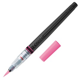 Pentel XGFLP-305 Color Brush Pen Art Blush Fluorescent Pink