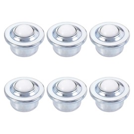 uxcell Ball Transfer Bearing Unit 15mm 33Lbs Nylon Drop-in Type for Transmission Pack of 6