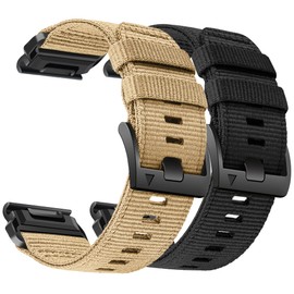 Zeit Diktator 26mm Quickfit Watch Bands compatible with Garmin Tactix 7 Pro/Fenix 7X Pro/7X/6X Pro/5X pro/5X/Descent MK2 MK1 Tactix Delta/Enduro 1 2 Nylon Replacement Watchband For Men