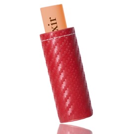 CPWUFIYD Car Lip Balm Holder - Strong Adhesive Upright Insulated for Lipstick Chapstick Case Women Car Interior Accessories for Car Vent Side Center Console Steering Wheel Below（Red）