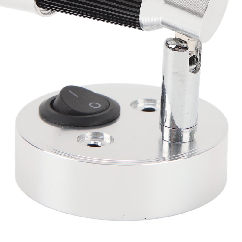 LED RV Bedside Lamp DC12 to 24V Silver 3W 3000K