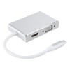 Cable Adapter Converter 4 in 1 TypeC to HDMI DVI