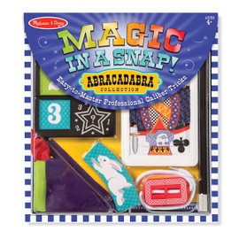 Melissa & Doug Magic in a Snap! Abracadabra Collection Magic Tricks Set (10 pcs)