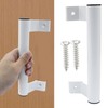 Jiozermi 2 Pack Sliding Door Handle, 8" Aluminum Patio Door