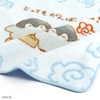 Koupenchan 53-0050070 Towel Handkerchief, Blue Print, Approx. 9.8 x 9.8