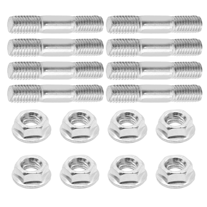 MospdyGear 8 Pack 922-BI Double Headed Bolt Nut Set, Suitable