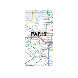 Kikkerland Map Magnets, Colourful, 12 x 0.15 x 28 cm