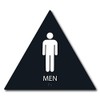 The Sign Studio - 12" Triangle - ADA Compliant- “Men”