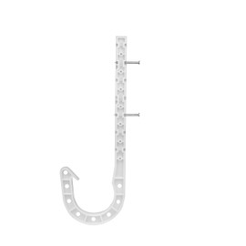 Oatey 33761 Pipe Holder DWV (4 in Polybag, 2-Inch x 7-1/2-Inch, White