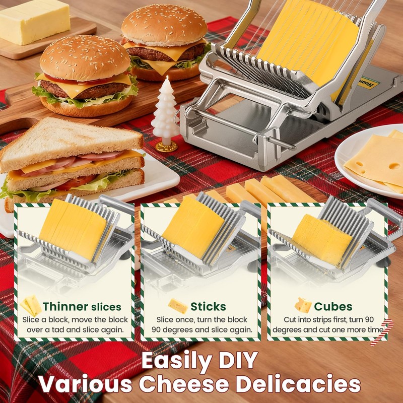 Huanyu Commercial Cheese Slicer Butter Cutter with 316 Stainless Steel