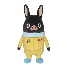 ドリームラッシュ(Dream Rush) 置物・オブジェ 黒 30×11cm ぬいぐるみ イナズマデリバリー ヘミングウェイ M 0089937-0001