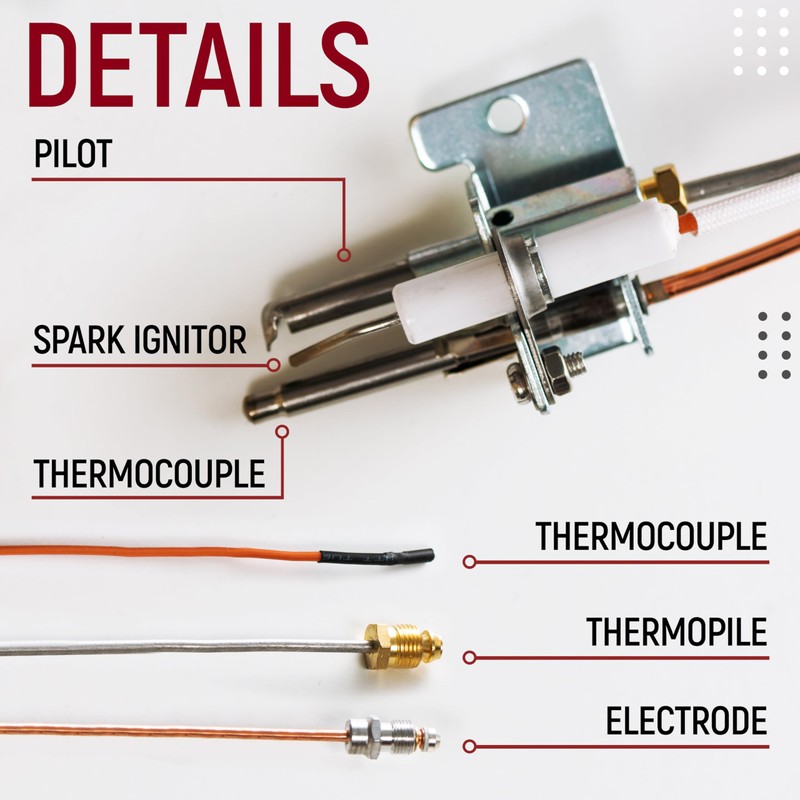 Upgraded SP20075, SP20305A Pilot and Igniter Assembly Replacement Kit for