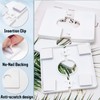 6 PCS Plumbing Cover Plates Pipe Covers for Bathroom Toilet