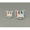 One Putt Golf Small Putting Alignment Aiming Tool Ball Marker