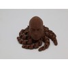 Rocktopus Meme Tiktok Figure Moving Tentacles (Brown Matte) 3drocktopus