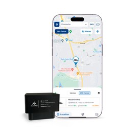 AutoSky GPS Tracker for Vehicles, OBDII, 4G LTE, Model - AVT-210, Vehicle Location, Trip History, Driving Alerts, GeoFence, USA-Developed, Family or Fleets