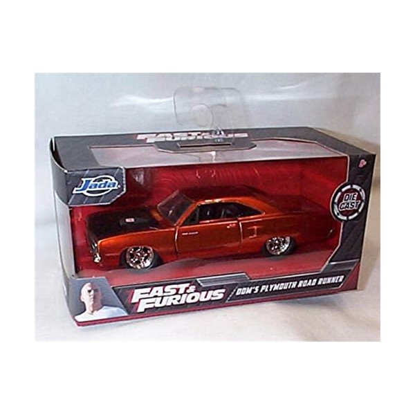 Corgi Jada FAST & FURI0US 1970 Plymouth R0AD RUNNER Orange