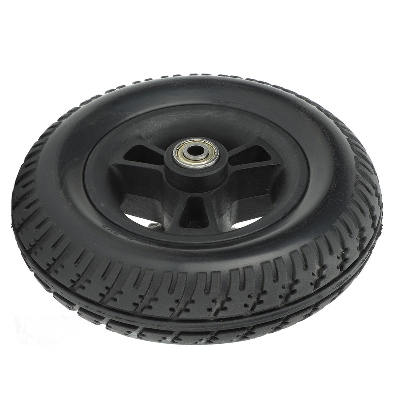 Wheelchair Wheel Replacement Non Slip Solid PU Strong Bearing Capacity