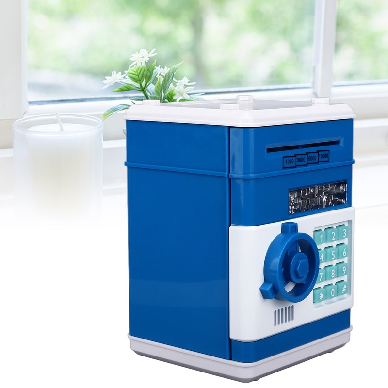 Piggy Bank Mini Automatic Coins Saving Box Home Furnishing Article