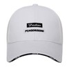 WHITE FANG CA304 Hat, Cap, Logo, Stylish, Simple, Brim Logo,
