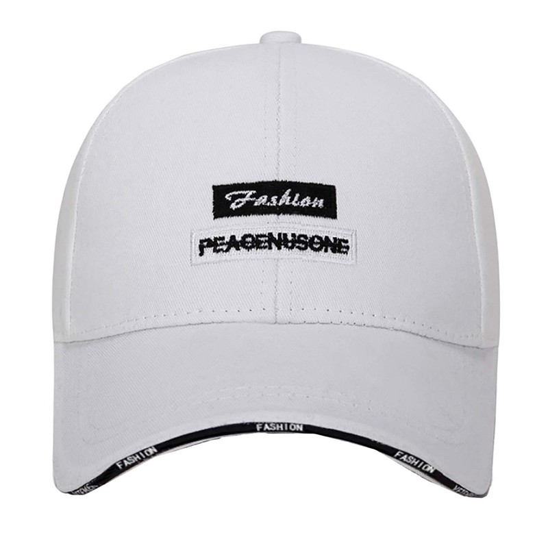 WHITE FANG CA304 Hat, Cap, Logo, Stylish, Simple, Brim Logo,