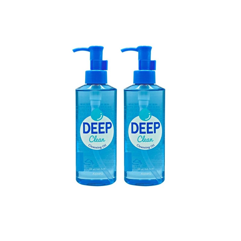 Apieu Deep Clean Cleansing Oil 160ml + 160ml / 어퓨