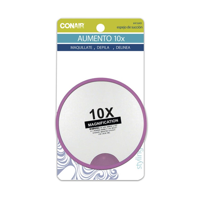 CONAIR Stick-A-Round Mirror 41649CS, Packaging May Vary