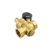 QWORK® DN20 Brass Water Pressure Regulator with Pressure Regulator Pressure